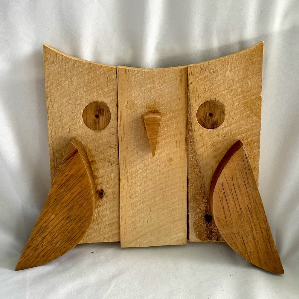 Original Handmade Rustic Wooden Owl made from Pallet wood